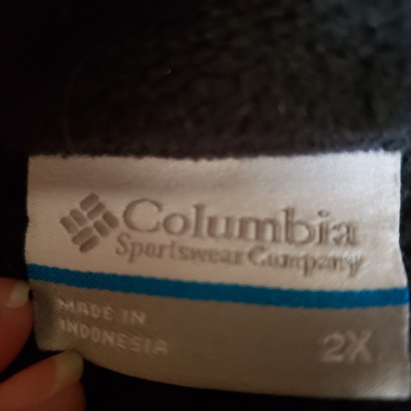 Columbia Womens Benton Springs Black Full Zip Fleece Vest 2X - Picture 9 of 12